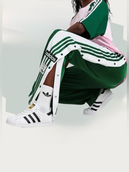 adidas Originals Pants - Adidas Originals [S] Women’s Adibreak Track Pants Green KD6327